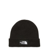 Y Box Logo Cuff Bean Accessories Headwear Hats Beanie Musta The North Face