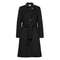 Ciljaiw Lapel Coat Outerwear Coats Winter Coats Musta InWear