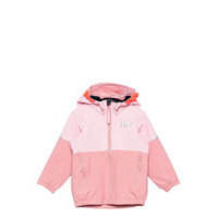 K Sogn Jacket Outerwear Rainwear Jackets Vaaleanpunainen Helly Hansen