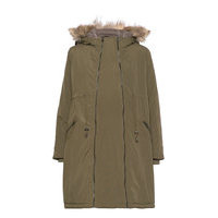 Mlamy 3in1 Padded Jacket Outerwear Parka Coats Vihreä Mamalicious