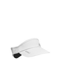 Run Visor Accessories Headwear Caps Valkoinen 2XU