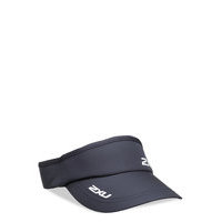 Run Visor Accessories Headwear Caps Sininen 2XU