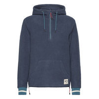 RØThe Hoodie Sweat-shirts & Hoodies Fleeces & Midlayers Sininen Kari Traa