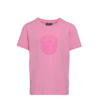 K. Puff Tee T-shirts Short-sleeved Vaaleanpunainen Svea