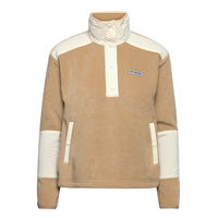 Benton Springs Crop Pullover Sweat-shirts & Hoodies Fleeces & Midlayers Beige Columbia