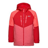 Great Snow Jacket Kids Outerwear Snow/ski Clothing Snow/ski Jacket Punainen Jack Wolfskin