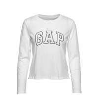 Gap Easy Ls Tee T-shirts & Tops Long-sleeved Valkoinen GAP