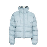 W Reversible Puffer Jacket Vuorillinen Takki Topattu Takki Sininen Helly Hansen