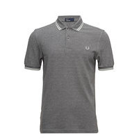 Twin Tipped Fp Shirt Polos Short-sleeved Harmaa Fred Perry