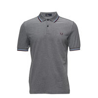 Twin Tipped Fp Shirt Polos Short-sleeved Harmaa Fred Perry