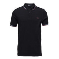 Twin Tipped Fp Shirt Polos Short-sleeved Sininen Fred Perry