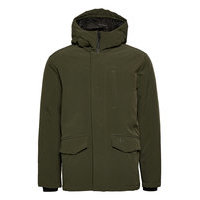 Slhpiet Jacket Parka Takki Vihreä Selected Homme