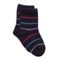 Socks Wool Striped Preschool Socks & Tights Socks Sininen Polarn O. Pyret