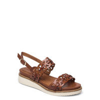 Woms Sandals Shoes Summer Shoes Flat Sandals Ruskea Tamaris