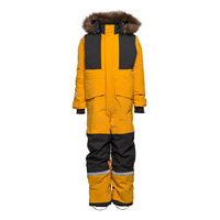 BjÖRnen Kids Cover 5 Outerwear Snow/ski Clothing Snow/ski Suits & Sets Keltainen Didriksons