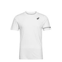 Court M Ss Tee T-shirts Short-sleeved Valkoinen Asics
