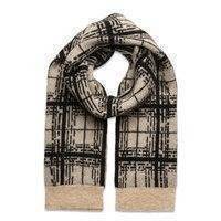 Lucia Knit Scarf Accessories Scarves Winter Scarves Musta Second Female