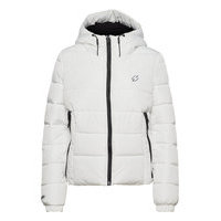 Hooded Spirit Sports Puffer Vuorillinen Takki Topattu Takki Valkoinen Superdry