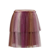 Skirt Tulle W/ Glitter Hame Liila Minymo