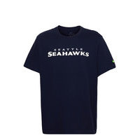 Seattle Seahawks Nike Wordmark Essential T-Shirt T-shirts Short-sleeved Sininen NIKE Fan Gear