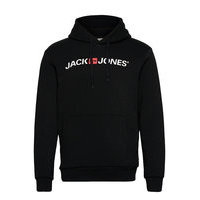 Jjecorp Old Logo Sweat Hood Huppari Musta Jack & J S, Jack & Jones