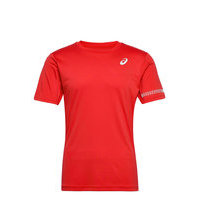 Court M Ss Tee T-shirts Short-sleeved Punainen Asics