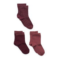 Abby 3-Pack Socks Socks & Tights Socks Liila Mp Denmark, mp Denmark