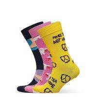 3-Pack Monty Python Gift Set Underwear Socks Regular Socks Sininen Happy Socks