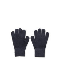 Magic Gloves - Knit Hanskat Käsineet Sininen Mikk-Line
