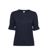 Objwarina S/S Top T-shirts & Tops Short-sleeved Sininen Object