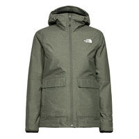 W New Fleece Tri - Eu Outerwear Sport Jackets Vihreä The North Face