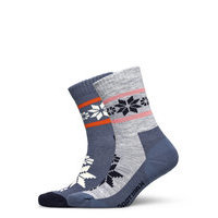 Rusa Sock 2pk W Lingerie Socks Regular Socks Sininen Kari Traa
