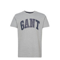 Md. Fall Ss T-Shirt T-shirts Short-sleeved Harmaa GANT