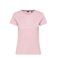 Gant Lock Up Ss T-Shirt T-shirts & Tops Short-sleeved Vaaleanpunainen GANT