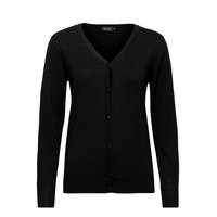 Cardigan-Knit Light Neuletakki Musta Brandtex