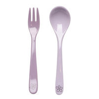 Fork And Spoon, Cat, In Gift Box Home Meal Time Cutlery Liila Smallstuff
