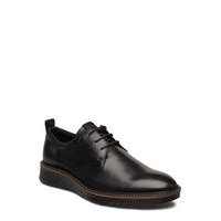 St.1 Hybrid Shoes Business Laced Shoes Musta ECCO