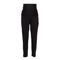 Trousers Mom Jasmine New Suoralahkeiset Housut Musta Lindex