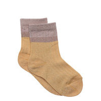 Norma Glitter Socks Socks & Tights Socks Ruskea Mp Denmark, mp Denmark