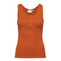 Rollagz Tank Top T-shirts & Tops Sleeveless Oranssi Gestuz