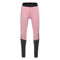 Junior Magic Long John Frosty Rose Outerwear Base Layers Baselayer Bottoms Vaaleanpunainen Peak Performance