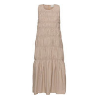 Lenagz Long Dress Dresses Evening Dresses Beige Gestuz