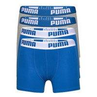 Puma Boys Basic Boxer 4p Ecom Alushousut Sininen PUMA