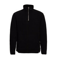 Bond Fleece Halfzip Sweatshirt Sweat-shirts & Hoodies Fleeces & Midlayers Musta Les Deux