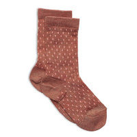 Sonia Glitter Socks Socks & Tights Socks Punainen Mp Denmark, mp Denmark