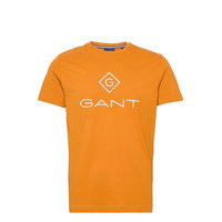 Lock Up Ss T-Shirt T-shirts Short-sleeved Oranssi GANT