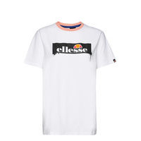 El Sunwave Tee T-shirts & Tops Short-sleeved Valkoinen Ellesse
