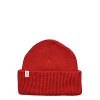 Beanie With A Big Fold Up Accessories Headwear Beanies Punainen Revolution