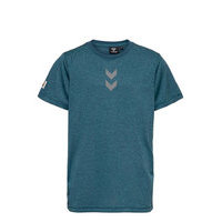 Hmltang T-Shirt S/S T-shirts Short-sleeved Sininen Hummel