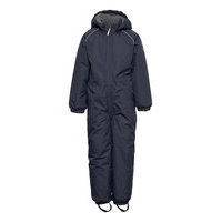 Nylon Junior Suit - Solid Outerwear Snow/ski Clothing Snow/ski Suits & Sets Sininen Mikk-Line